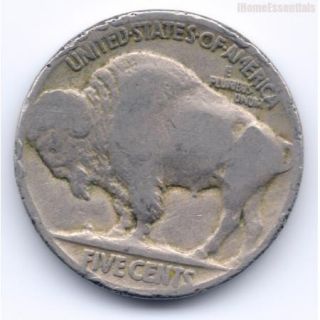 Cents 1927 Buffalo Nickel Indian Head F to VF Strong Features and 