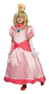 Super Mario Bros Dlx Princess Peach Costume Child Small