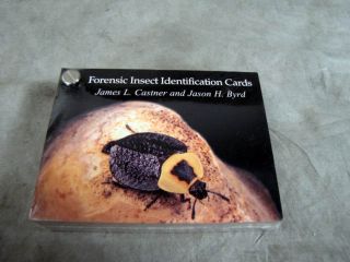 Forensic Insect Identification Cards Castner Byrd New