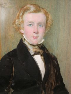   Georgian Portrait Miniature C 1830 Dashing Young Gentleman