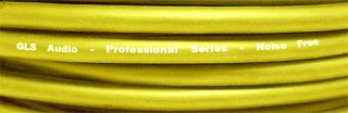 GLS Audio Bulk Pro Microphone Mic Cable 300ft Yellow
