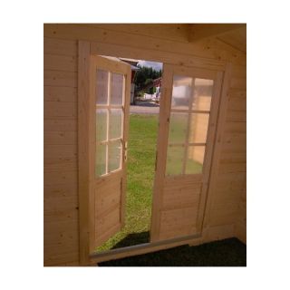 All Natural Wood Garden Storage Shed Free Shipping