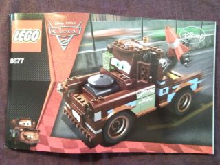 LEGO Building Instructions Cars 8677 Ultimate Build Mater book only no 