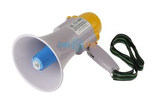   Trumpet Loudspeaker Megaphone Bullhorn & Recorder Built In Battery
