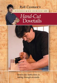 Hand Cut Dovetails DVD Cabinet Making Woodworking