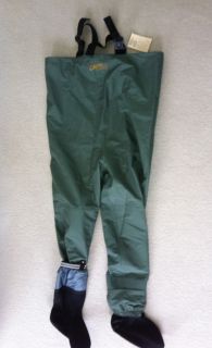 New Cabelas Dry Plus Waders Large Stout Chest 46 49 Inseam 29 32 Foot 