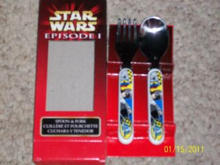  Star Wars Fork and Spoon Set