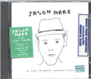 Jason Mraz We Sing We Dance We Steal Things SEALED CD