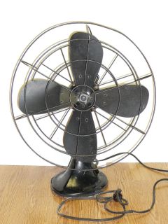 Vintage Robbins Myers Oscillating Fan Antique Model CG 16 for Repair 