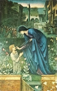 The Prioress Tale by Sir Edward Burne Jones Delaware Art Center DE 