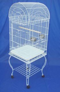 Parrot Bird Cage Cages #0104 White or #0103 Black Vein