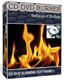 CD DVD Burner Burning Copy Backup Software Suite Extra Bonus Software 