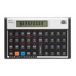 hp 12c platinum financial calculator product condition brand new free