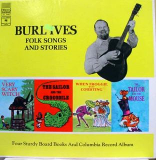 burl ives folk songs and stories label columbia records format 33 rpm 