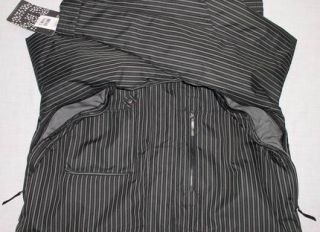 New RARE Burton Mens GMP Esquire Pinstripe Jacket XL