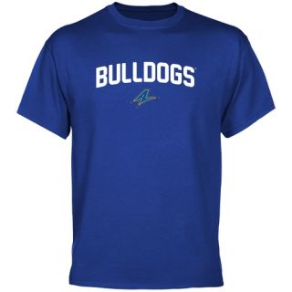 UNC Asheville Bulldogs Mascot Logo T Shirt Royal Blue