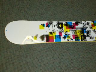 Burton Snowboard, size 140cm, white, Troop, New,