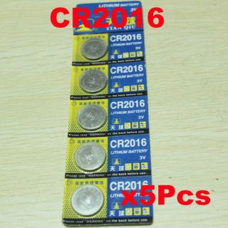 5PCSX CR2016 CR2016 3V Cell Coin Button Lithium Battery