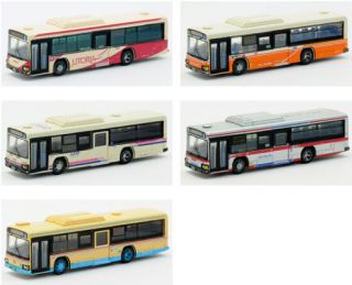Bus Set A for The Moving Bus System Tomytec 1 150 N Scale