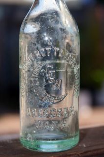 Crescent Bottling Works Aberdeen Wash crown top Antique soda style 