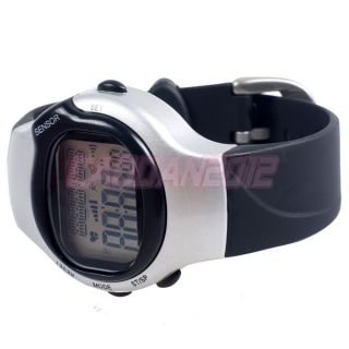 Pulse Heart Rate Monitor Calories Counter Fitness Watch WT23BK