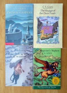 Lewis Books 1 2 3 4 Narnia Series Fantasy SCS