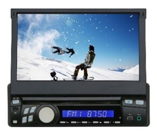 Tview D76TSB 7 Flip Out In Dash DVD with Bluetooth, USB, SD 