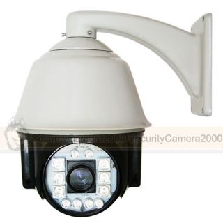 420TVL 30X Zoom 8 High Speed Waterproof CCTV Dome IP Camera IR 150m