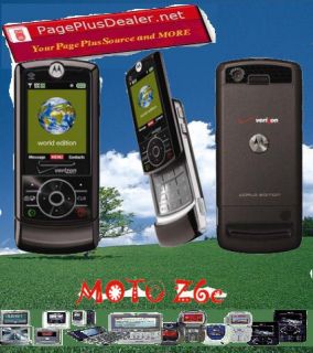   (Verizon) (Page Plus) Z6C Z6 2MP Camera Phone CDMA Slider Black
