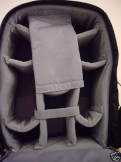 DSLR Camera Backpack Bag Laptop Area Tripod Strap