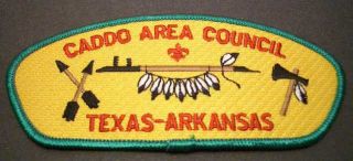 USA Boy Scout of America BSA CADDO Area Council Scout Shoulder Patch 
