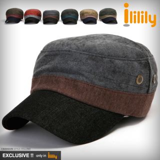   Cadet Military Style Hat Ball Cap Fashion Trucker Hat Visor Hats
