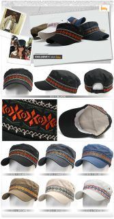 New Fashion Cotton Cadet Vintage Hats Unisex Ball Cap