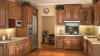 Discounted Kitchen Cabinets RTAS Chestnut Maple Kitchen Cabinetry New 