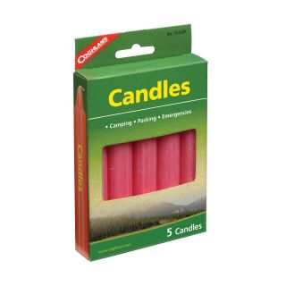 Coghlans 5 Pack Candles Emergency Camping Hiking Diaster