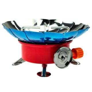 Windproof Picnic Camping Stove Butane Propane Gas Stove Cookout Burner 