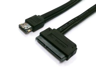   sata 7 15pin cable side to esata usb combo cable side 1m cable