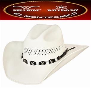 Montecarlo Bullhide Small Town USA Western 100x Straw Cowboy Hat 