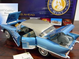 Franklin Mint 1957 Cadillac Eldorado Brougham Limited Diecast Model 