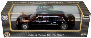 2009 Cadillac DTS Obama Presidential Limo 1/43 Diecast Car Beast