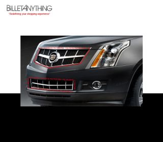 Cadillac SRX 2010 2012 ABS Chrome Grille Trim Overlay