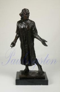 Burghers of Calais Bronze Statue Jean de Fiennes Auguste Rodin 