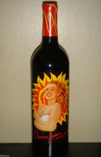   Marilyn Monroe Ninth 9th Vintage California Merlot Red Wine