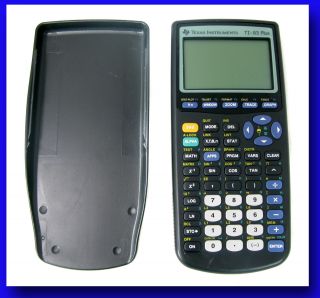   TI 83 Plus Graphic Graphing School Calculator Excellent ti83