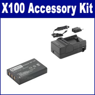 Toshiba Camileo X100 Camcorder Accessory Kit Charger Battery
