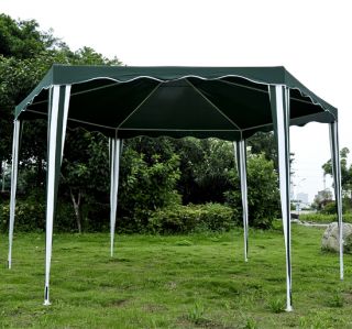   Gazebo Canopy Party Tent 6 Corner BBQ Outdoor Shade Tent