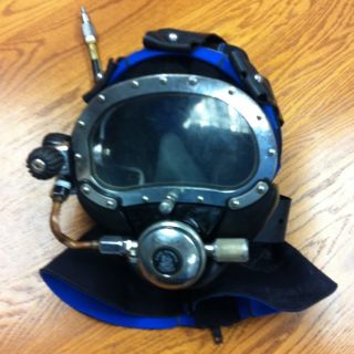 Kirby Morgan USN MK1 MOD0 Commrrcial Diving Band Mask