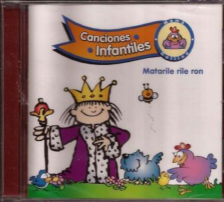 Canciones Infantiles Matarile Rile Ron Childrens CD in Spanish
