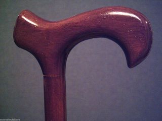BEECHWOOD DERBY HANDLE CANE WALKING HIKING STICK CANE 3 COLORS TO 