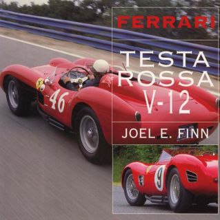 Ferrari Testa Rossa V12 Sports Race Racing Car Book History Picture 